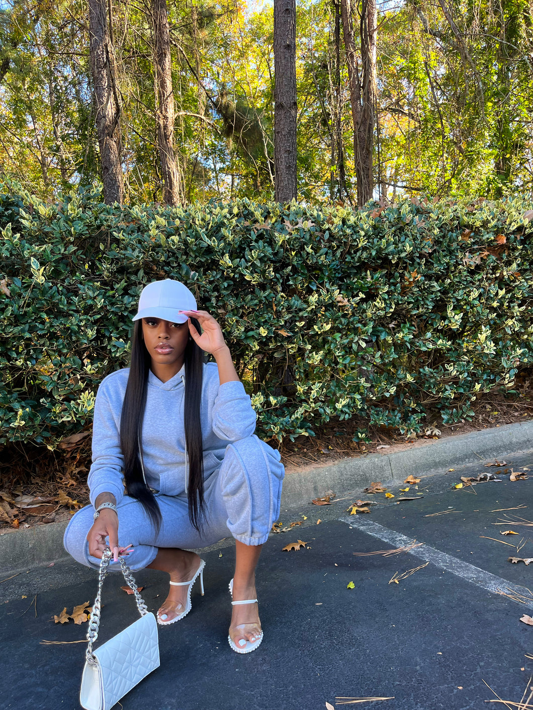 Relax Me Grey Jogger Set