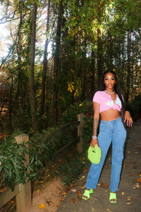 OOooh Girl Denim Cargo Pants