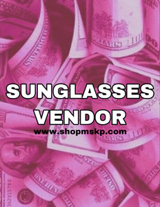Sunglasses Vendor